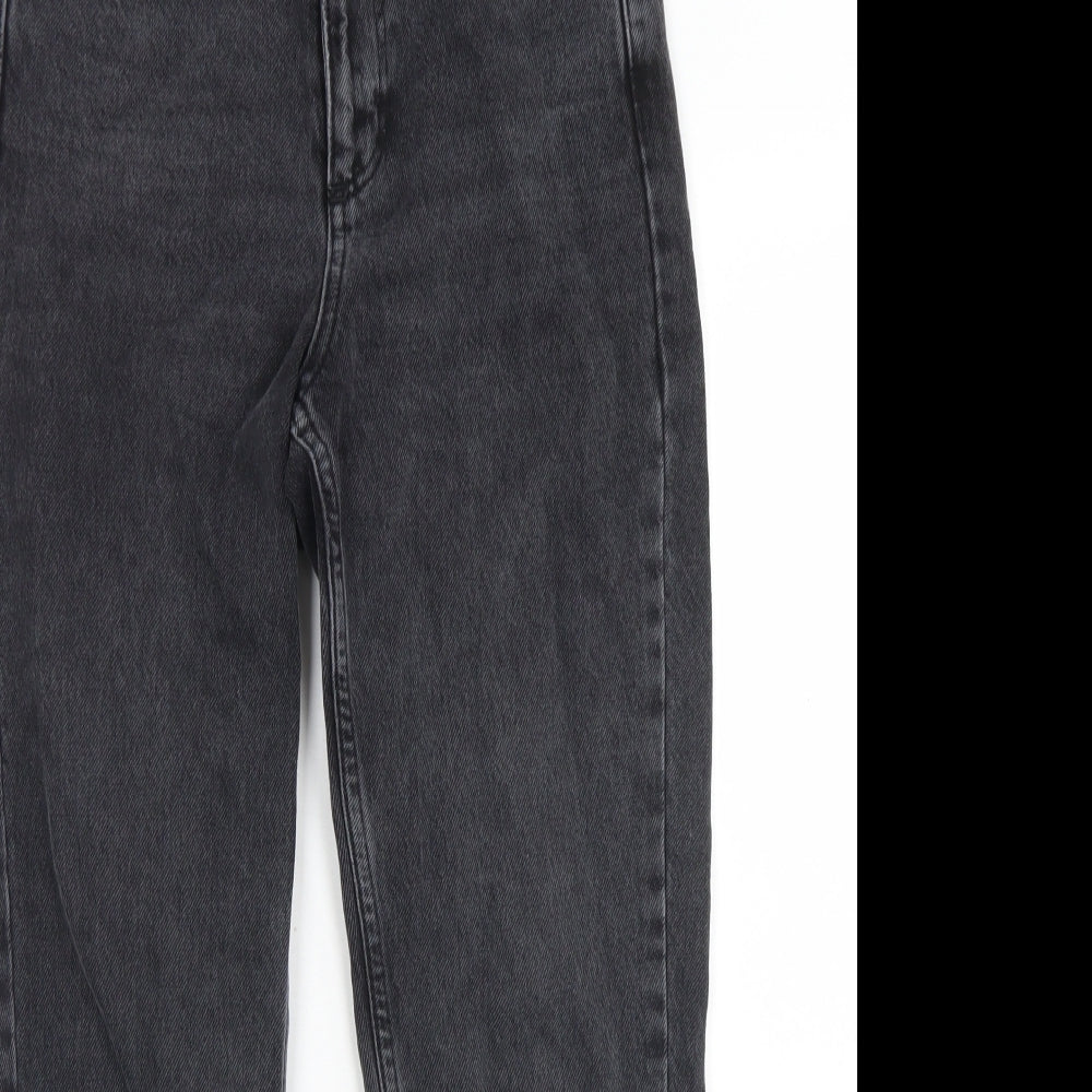 BDG Womens Black  Cotton Mom Jeans Size 24 in L30 in Regular Button