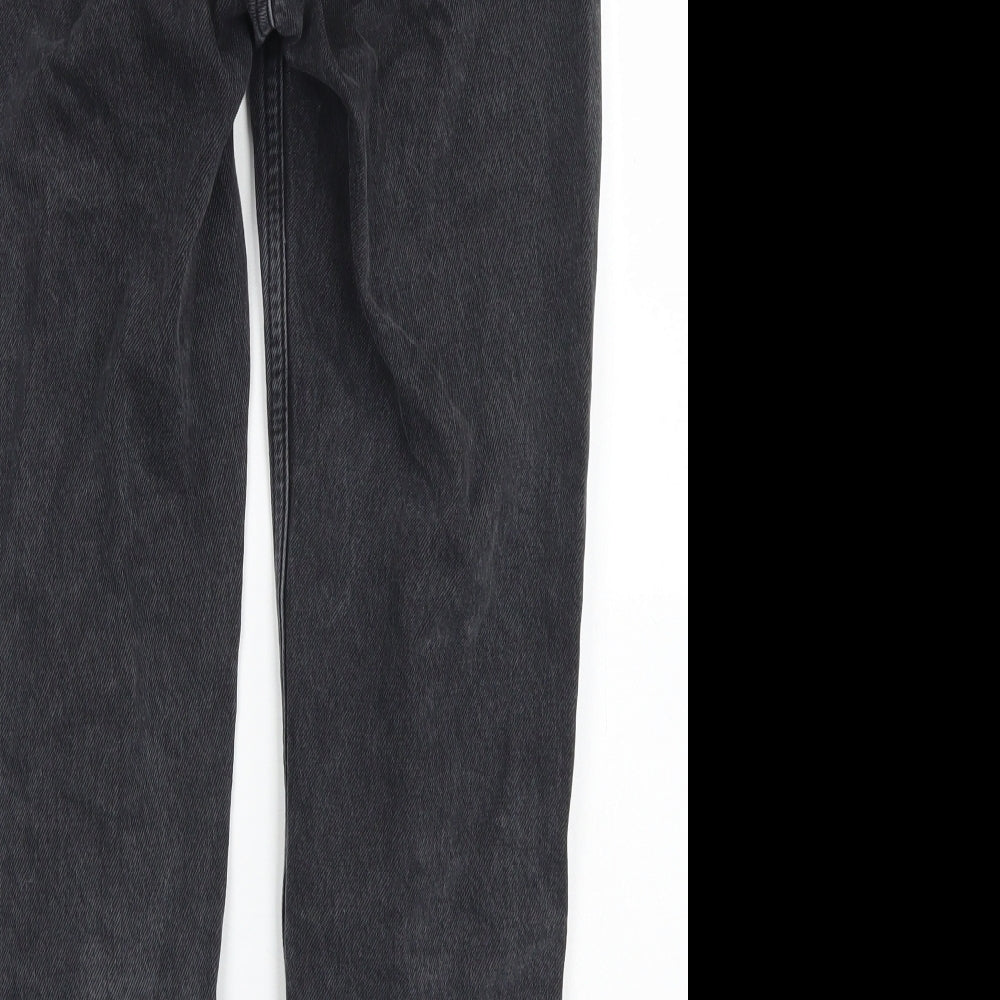 BDG Womens Black  Cotton Mom Jeans Size 24 in L30 in Regular Button