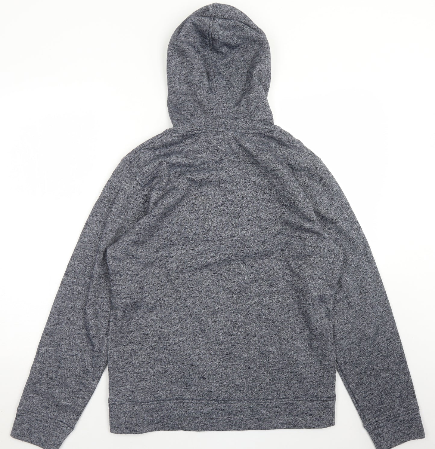 JACK & JONES Mens Blue  Polyester Pullover Hoodie Size M