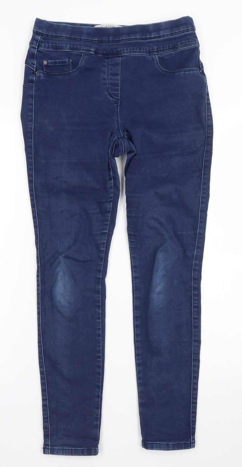 NEXT Womens Blue  Cotton Jegging Jeans Size 12 L26 in Regular