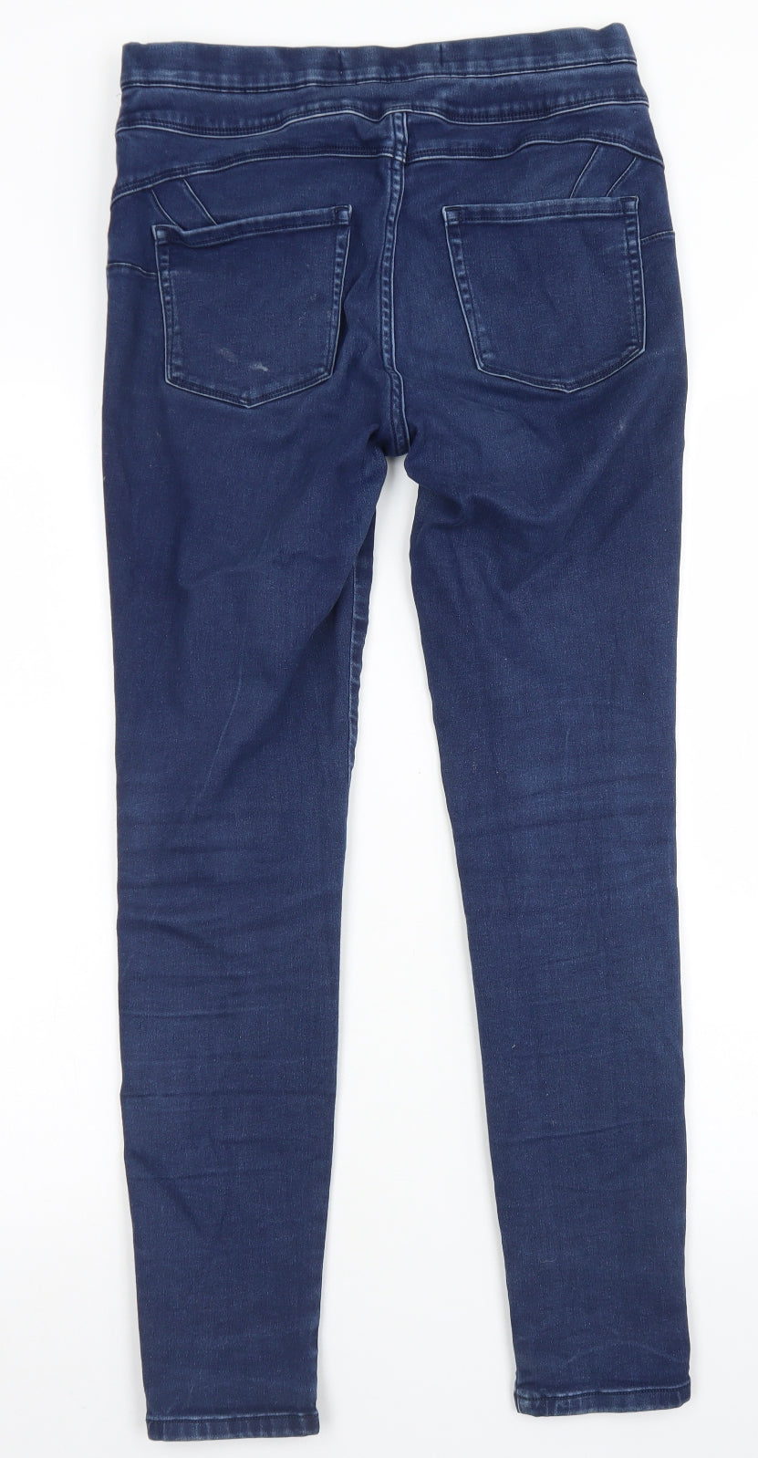 NEXT Womens Blue  Cotton Jegging Jeans Size 12 L26 in Regular