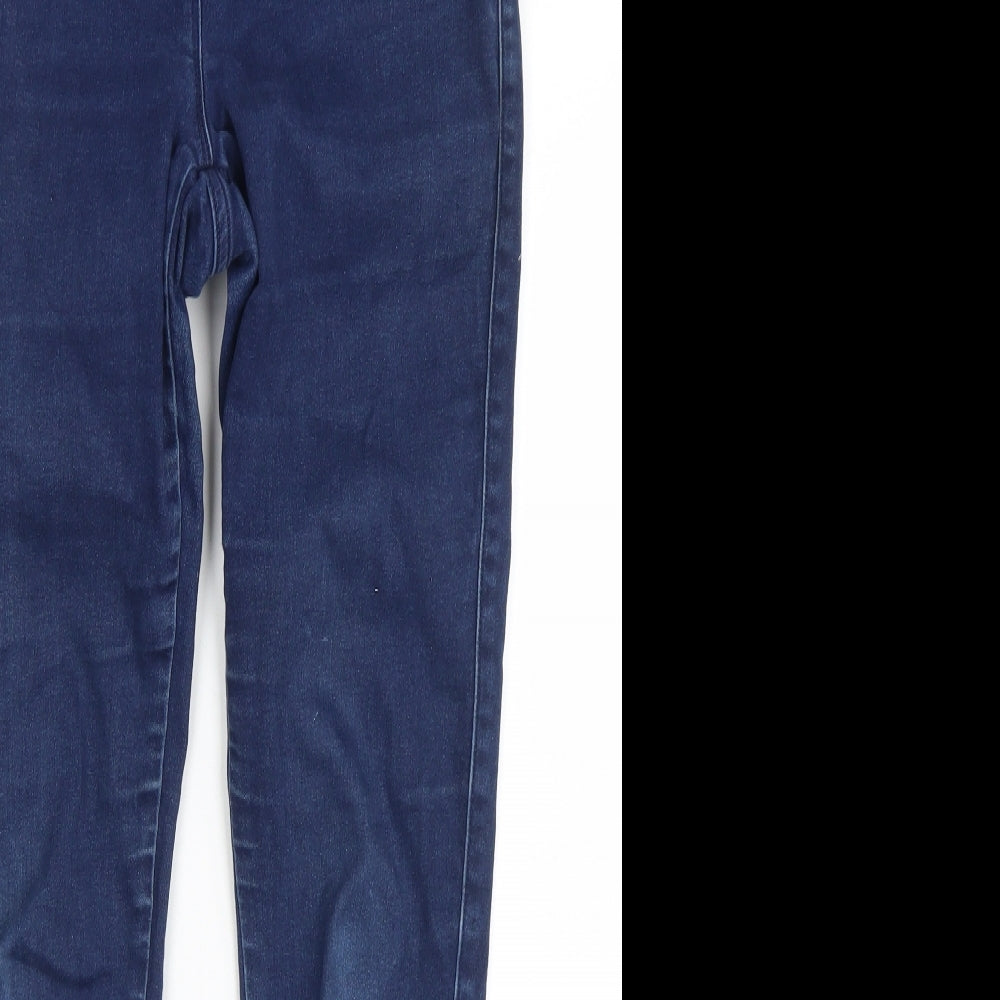 NEXT Womens Blue  Cotton Jegging Jeans Size 12 L26 in Regular