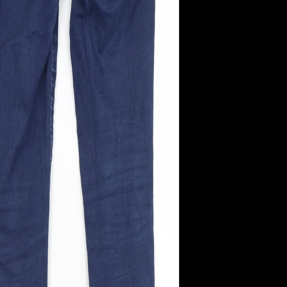 NEXT Womens Blue  Cotton Jegging Jeans Size 12 L26 in Regular