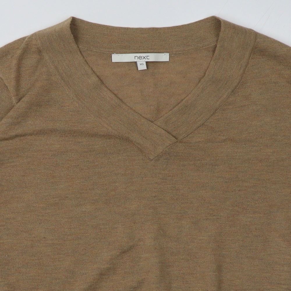NEXT Womens Brown  Polyester Pullover Sweatshirt Size XS  Pullover