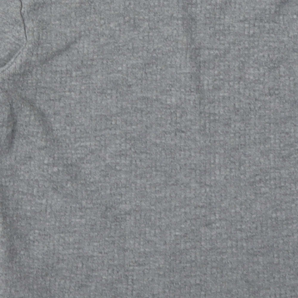 Marks and Spencer Boys Grey  Coir Pullover Sweatshirt Size 7-8 Years  Pullover