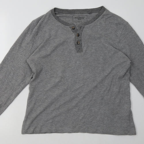 BHS Mens Grey  Cotton Pullover Sweatshirt Size M