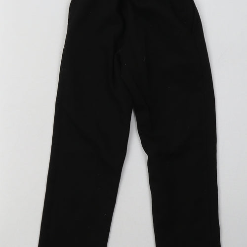 George Boys Black  Polyester Capri Trousers Size 5-6 Years  Regular Hook & Eye - School Wear