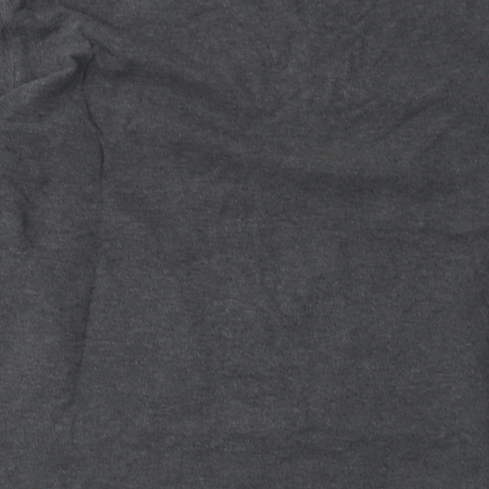 Covington Mens Grey Striped Cotton Pullover Sweatshirt Size L