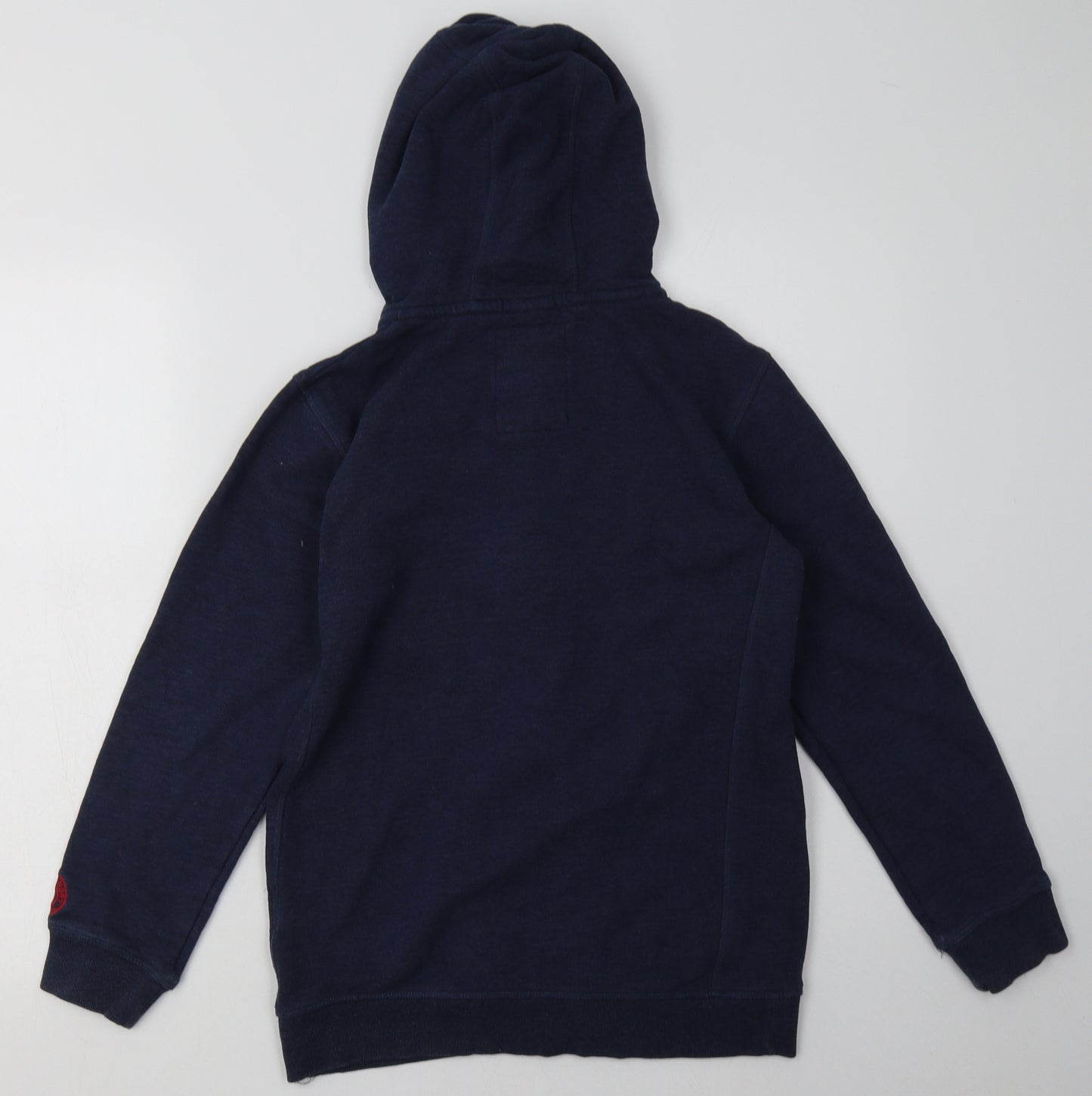 Tokyo Laundry Boys Blue  Cotton Full Zip Hoodie Size 13 Years  Zip