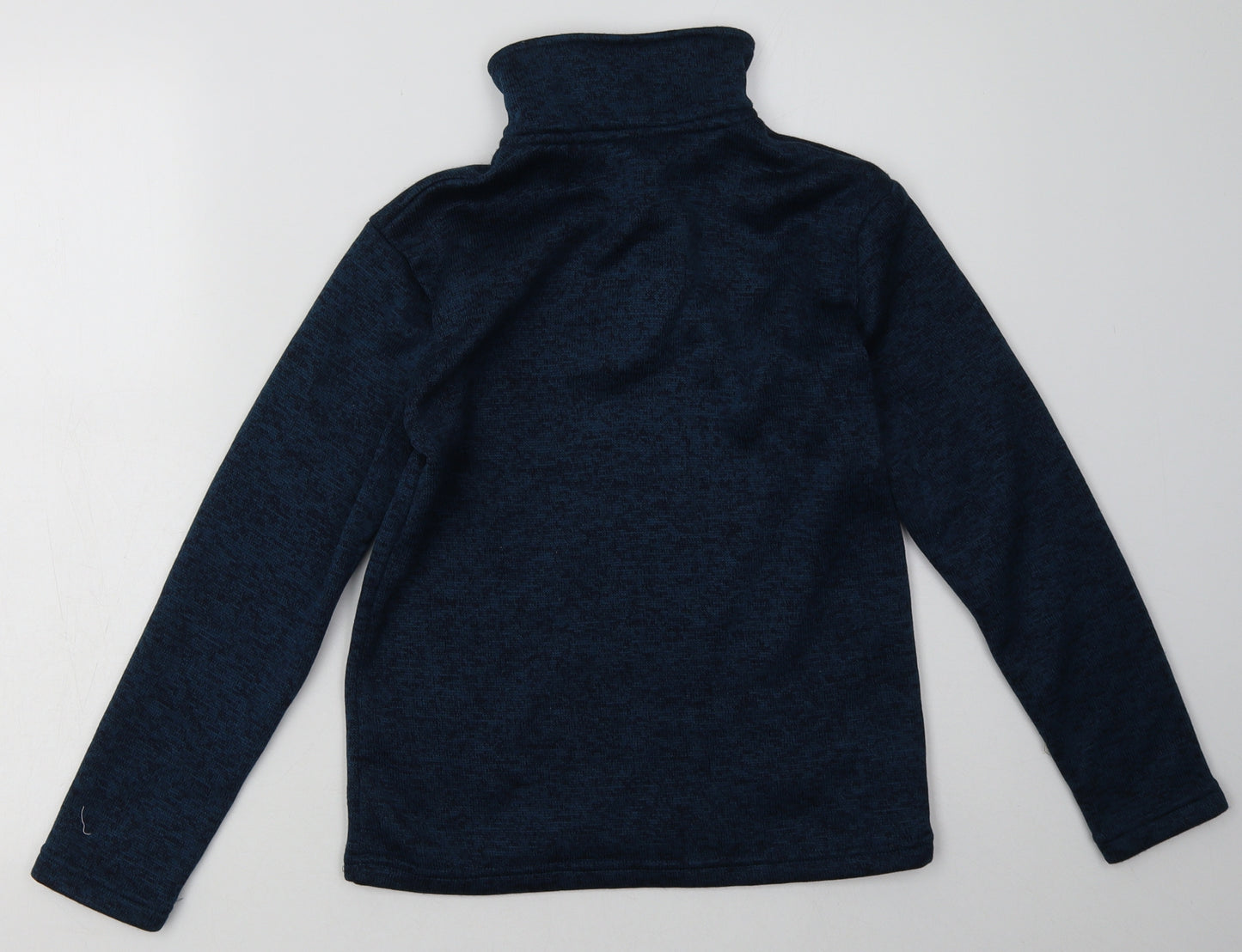 Hi Gear Boys Blue  Polyester Pullover Sweatshirt Size 9-10 Years  Zip