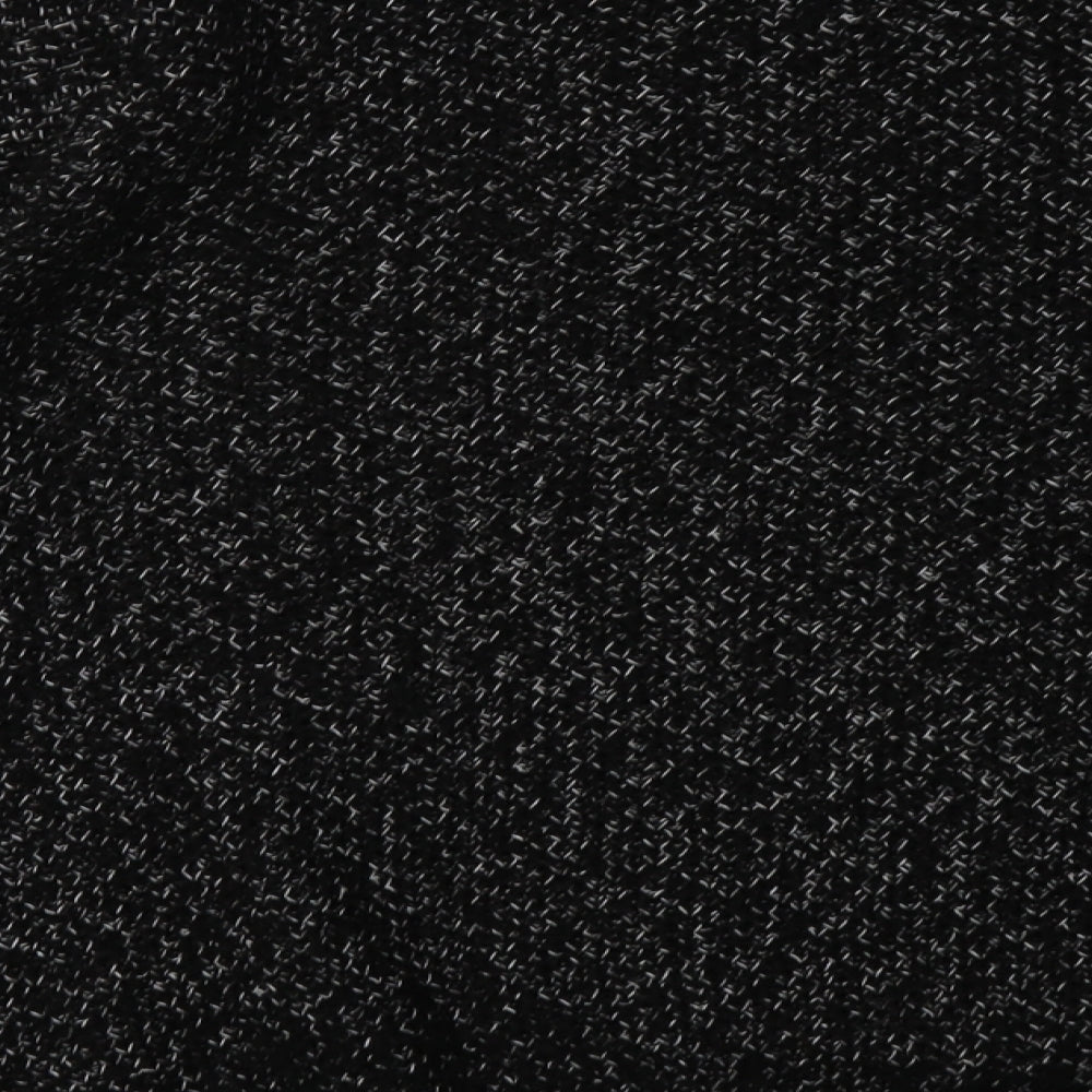 George Mens Black  Acrylic Pullover Sweatshirt Size L