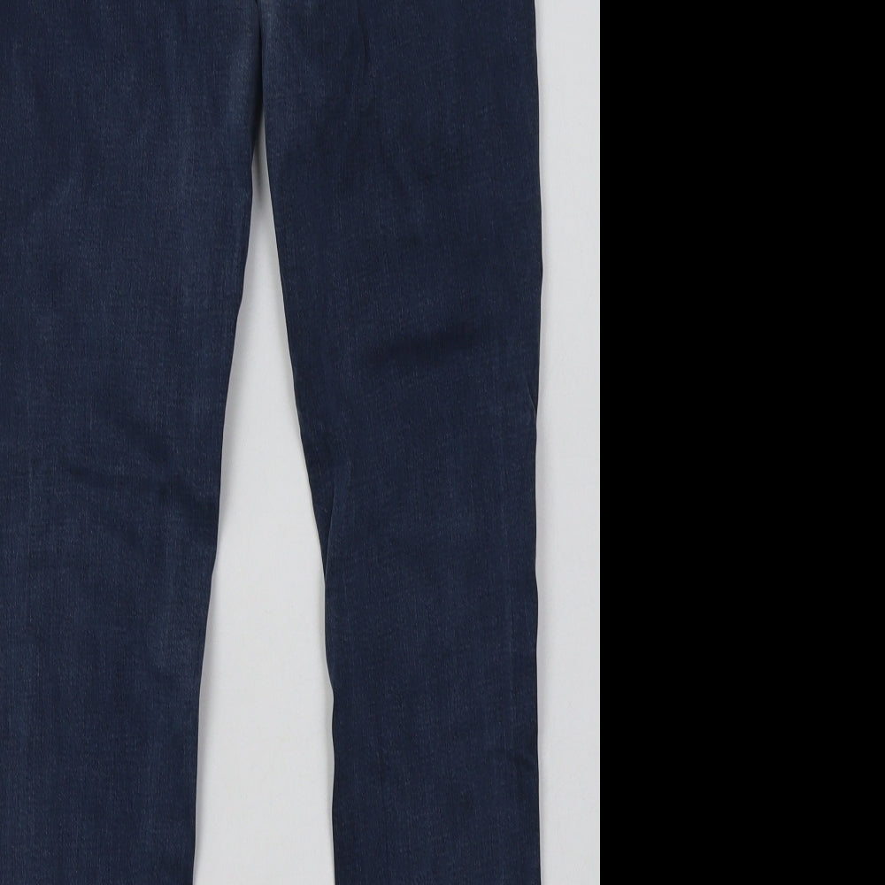 fatface Womens Blue  Lyocell Straight Jeans Size 12 L30 in Regular Button