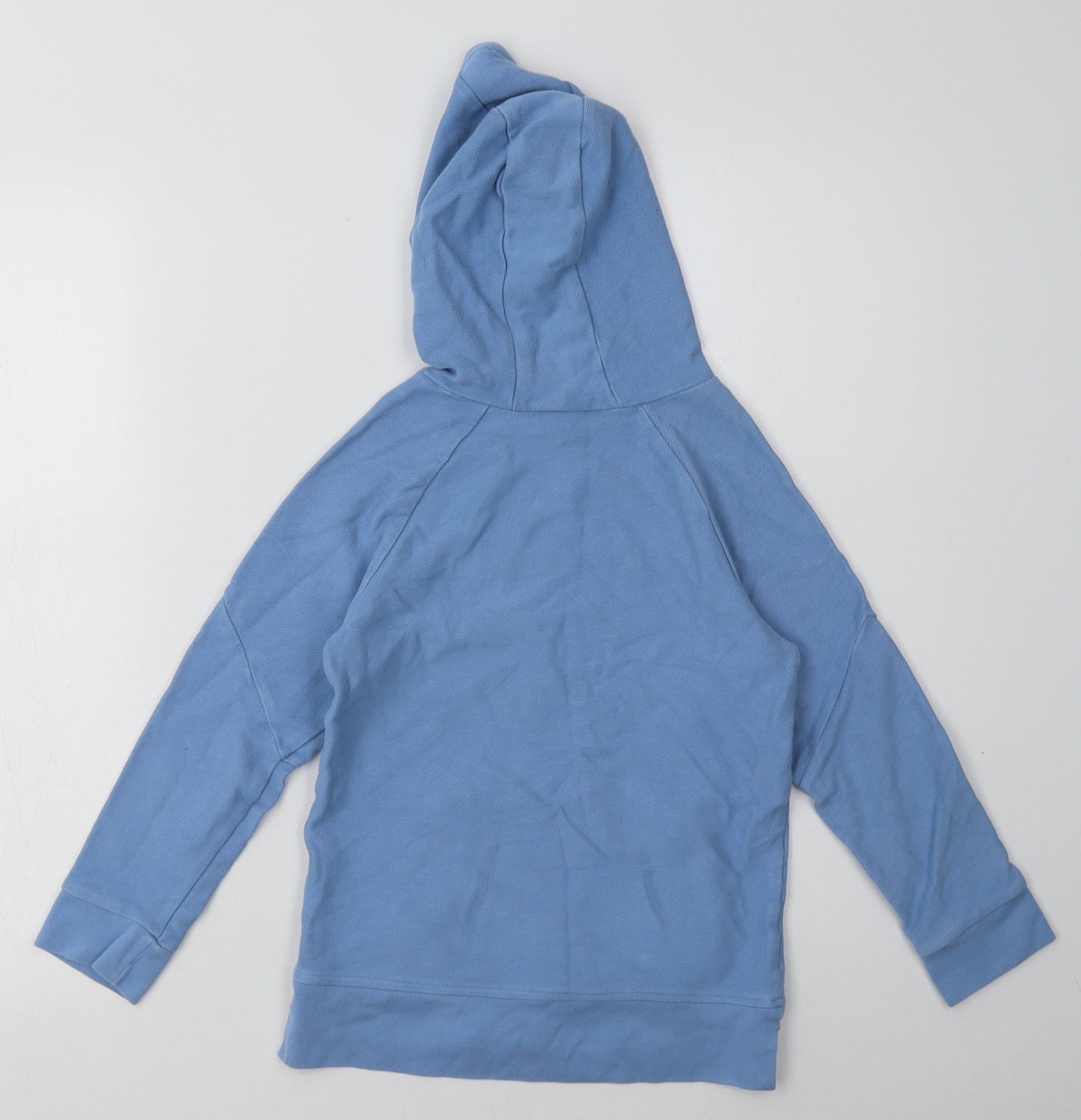 George Boys Blue  Cotton Pullover Hoodie Size 8-9 Years  Pullover - beyond cool