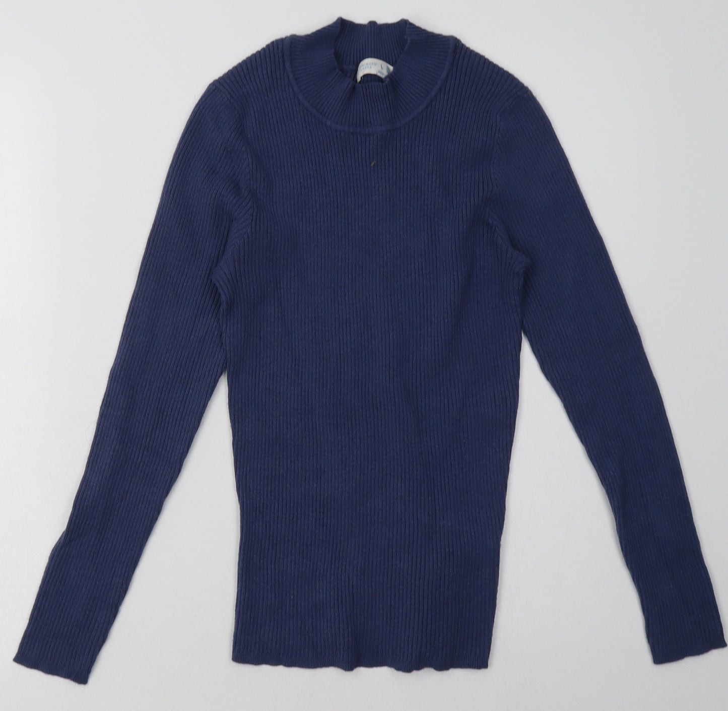Primark Womens Blue  Viscose Pullover Sweatshirt Size L  Pullover