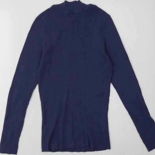 Primark Womens Blue  Viscose Pullover Sweatshirt Size L  Pullover