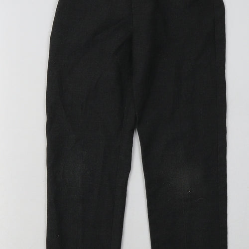 sainsburys Boys Grey  Polyester Capri Trousers Size 10 Years  Regular Hook & Eye - School Wear