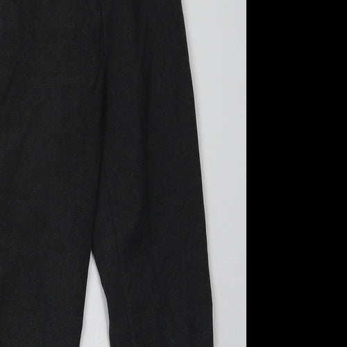 Sainsburys Boys Grey  Polyester Capri Trousers Size 10 Years  Regular Hook & Eye - School Wear