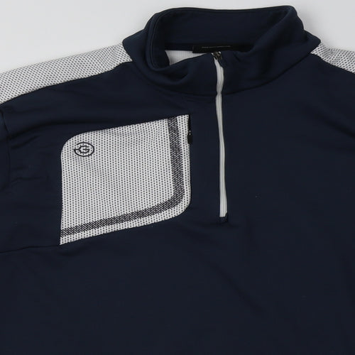 Galvin Green Mens Blue  Polyester Pullover Sweatshirt Size XL