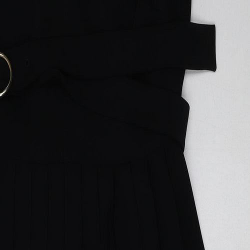 Karen Millen Womens   Polyester A-Line  Size 12  Crew Neck Zip