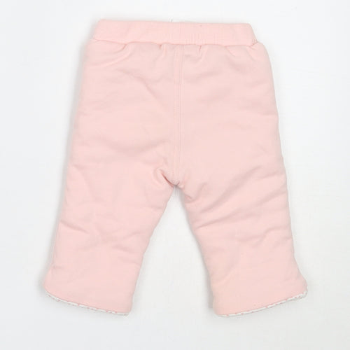 Baby Patch Girls Pink  Cotton Capri Trousers Size Newborn