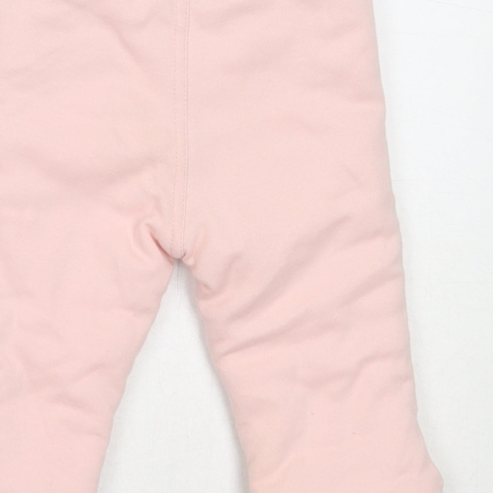 Baby Patch Girls Pink  Cotton Capri Trousers Size Newborn