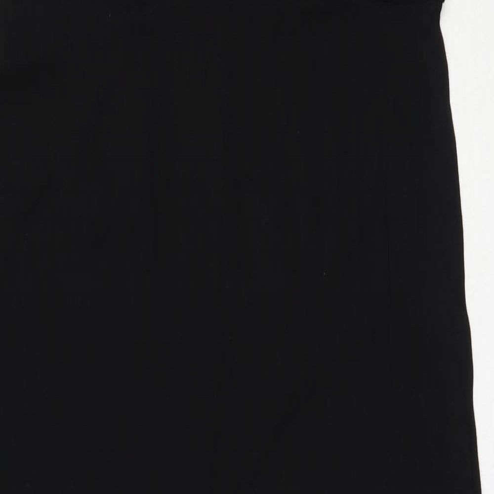 Per Una Womens Black  Viscose Jumpsuit One-Piece Size 12