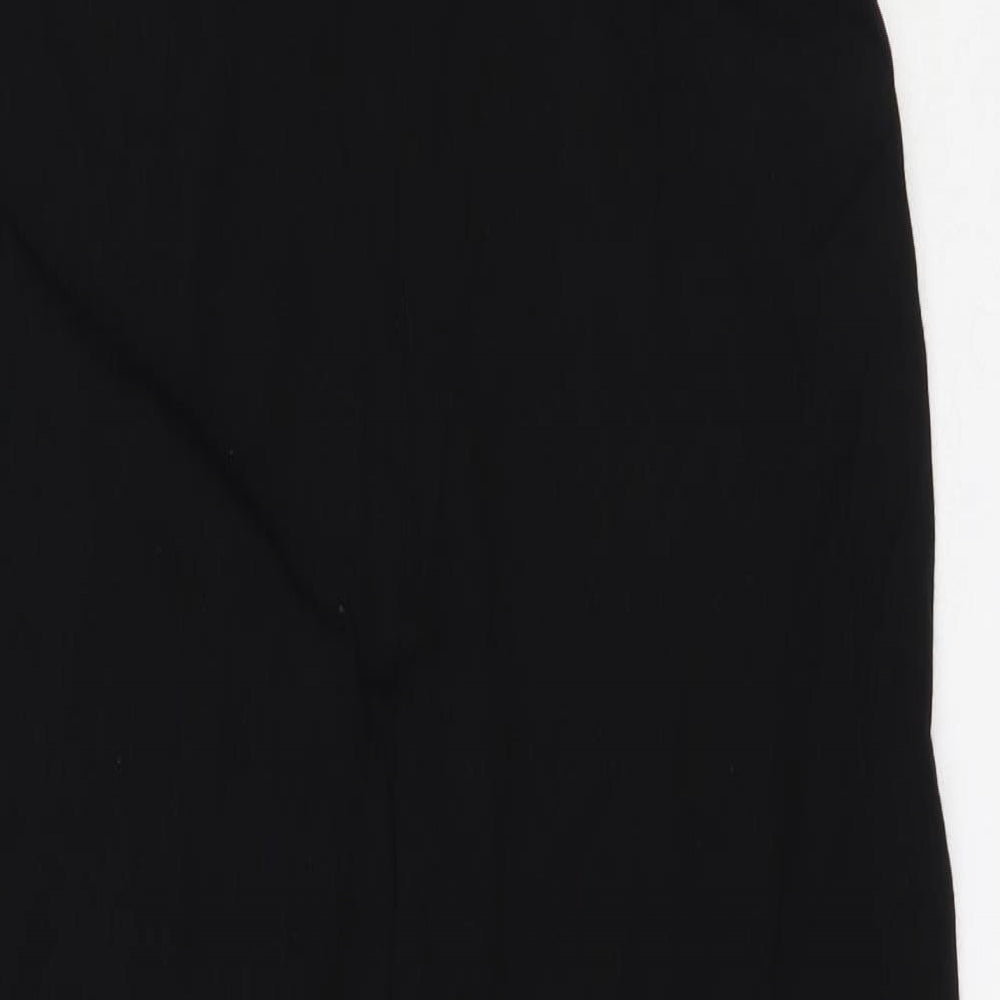 Per Una Womens Black  Viscose Jumpsuit One-Piece Size 12