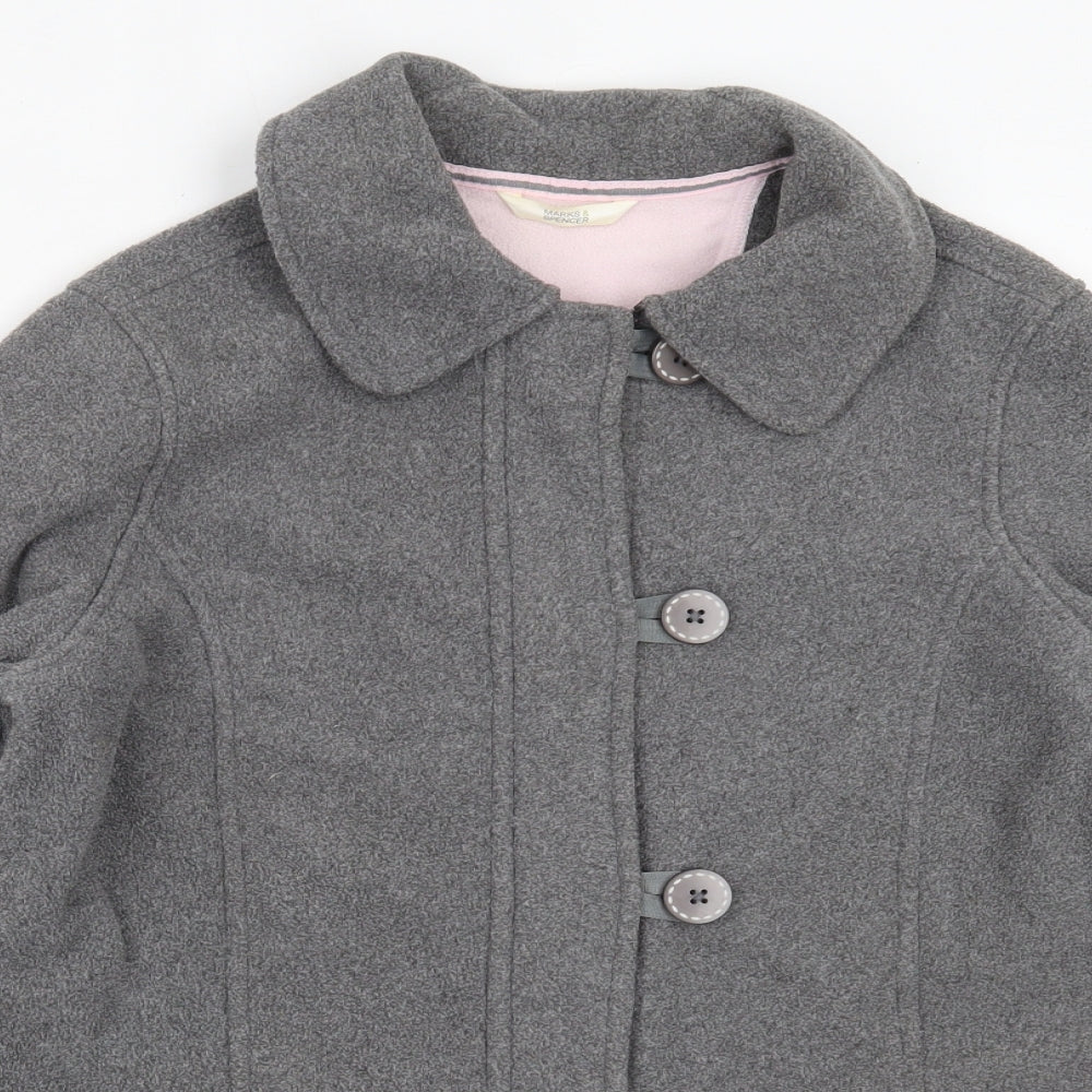 Marks and Spencer Womens Grey   Jacket  Size 12  Zip