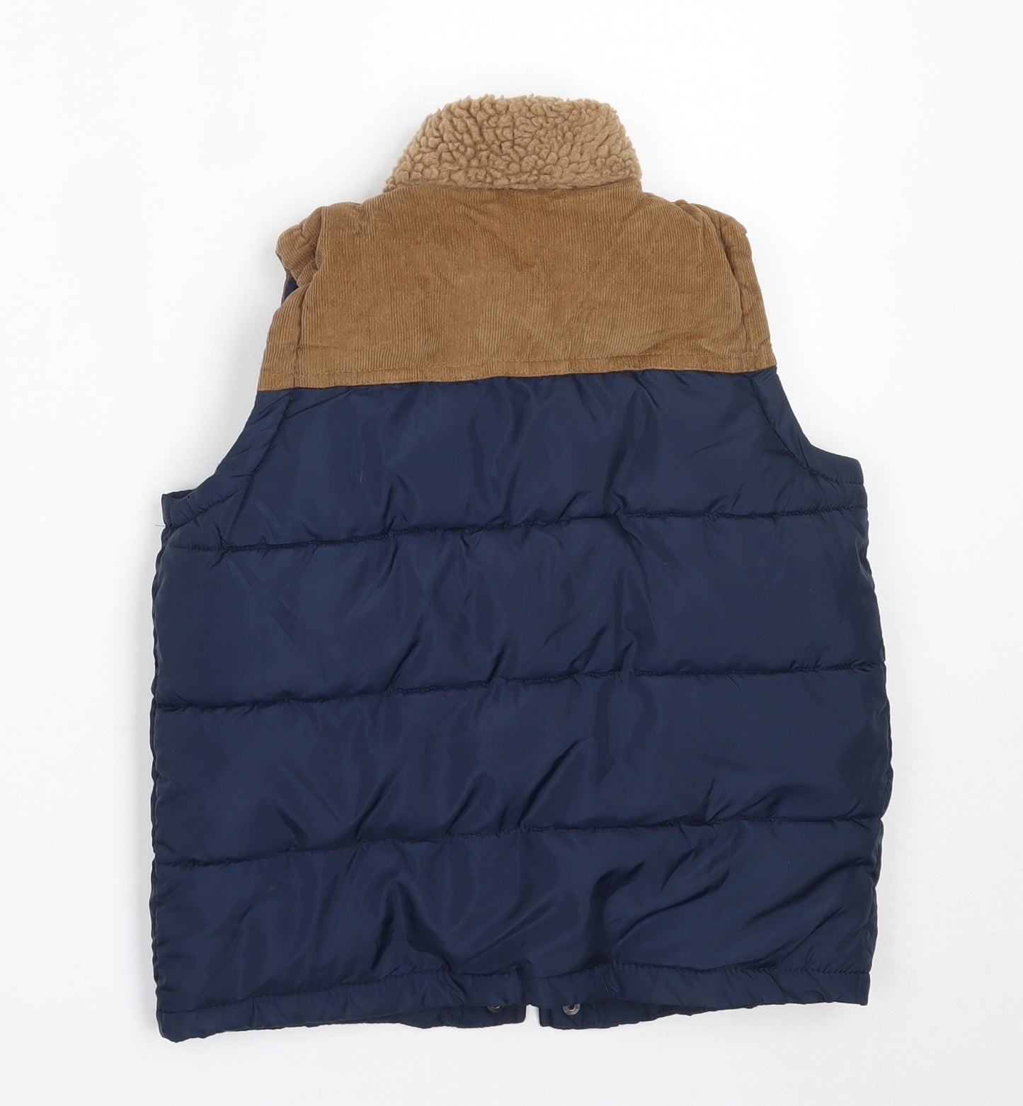 Matalan Boys Blue   Gilet Coat Size 7 Years  Zip