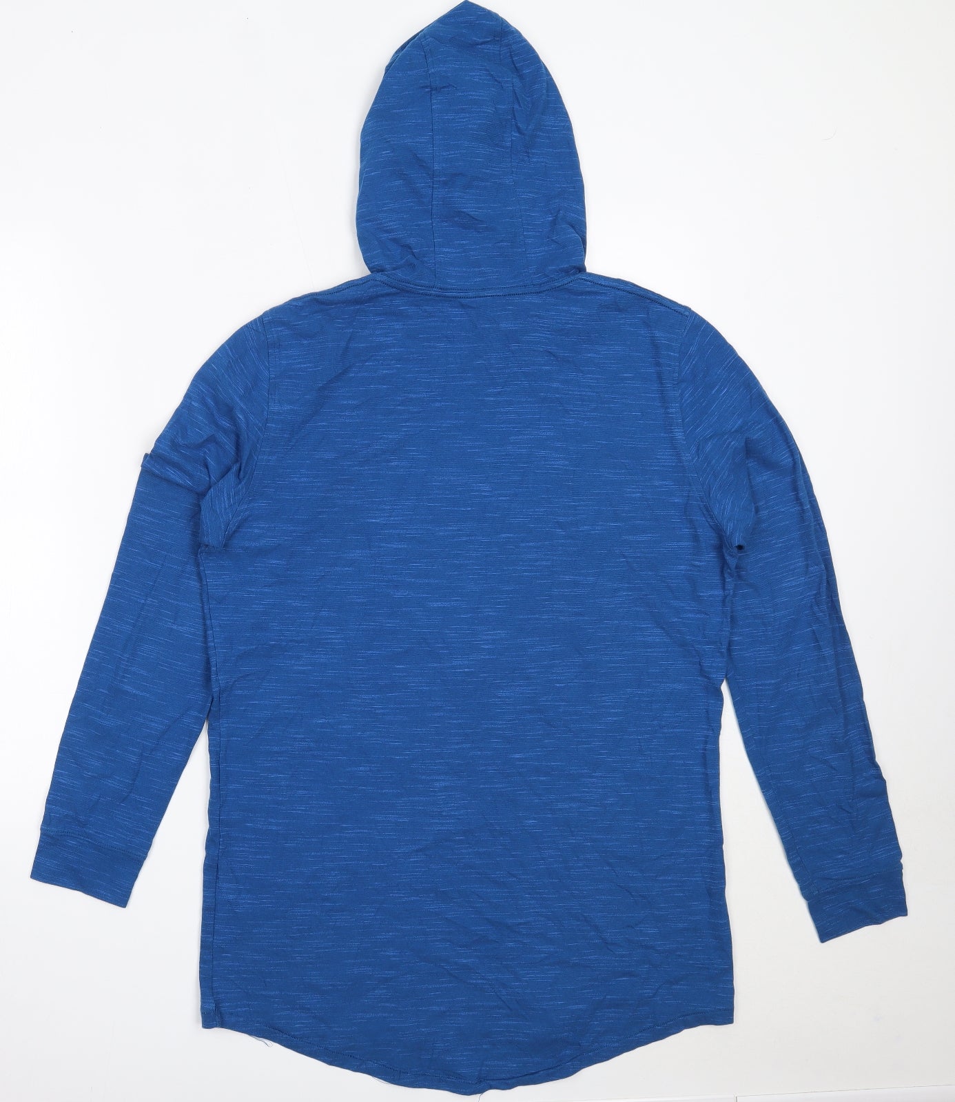 Under armour Mens Blue  Cotton Pullover Hoodie Size L