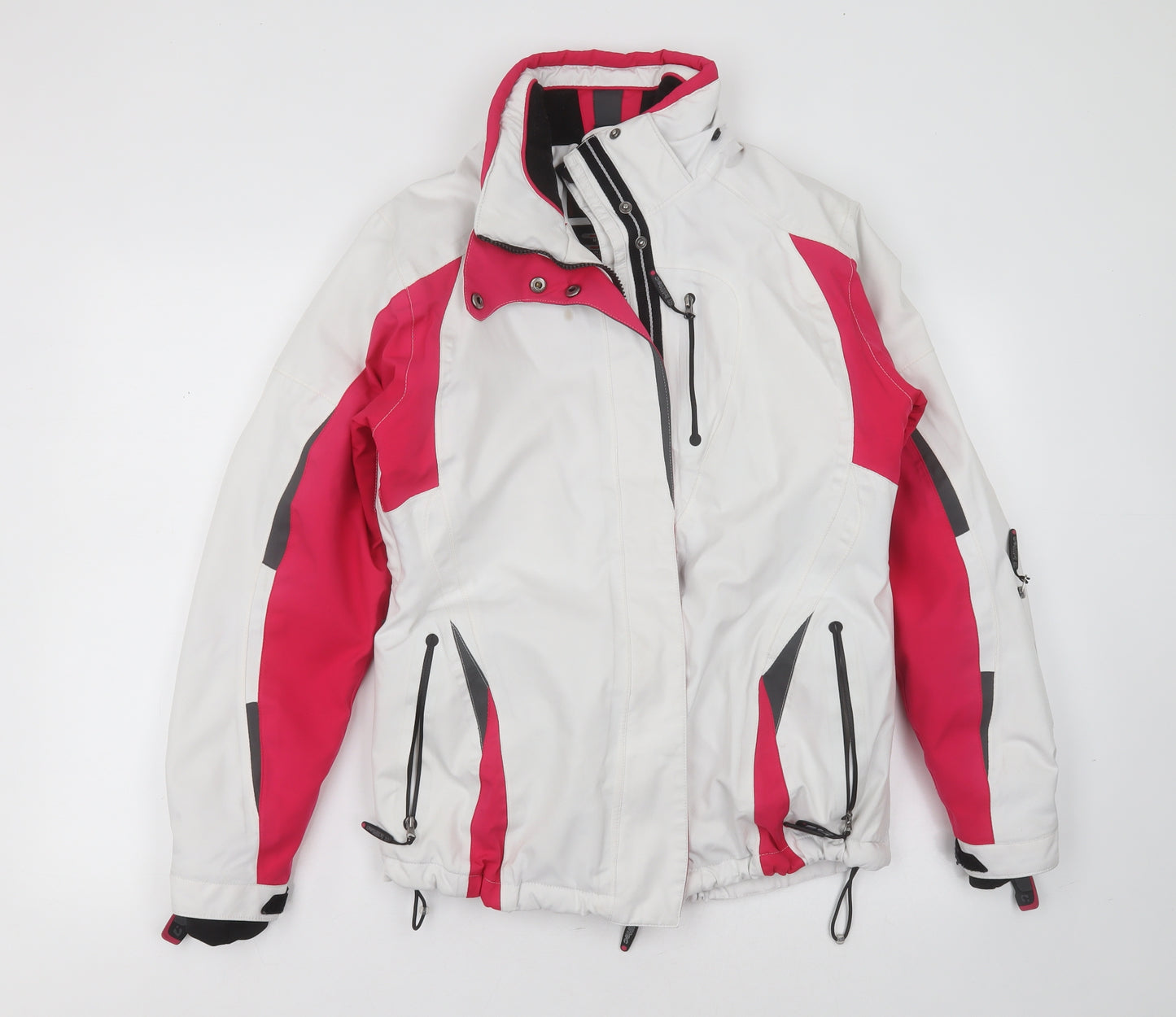 Killtec Womens White   Jacket  Size 10  Zip - Ski jacket