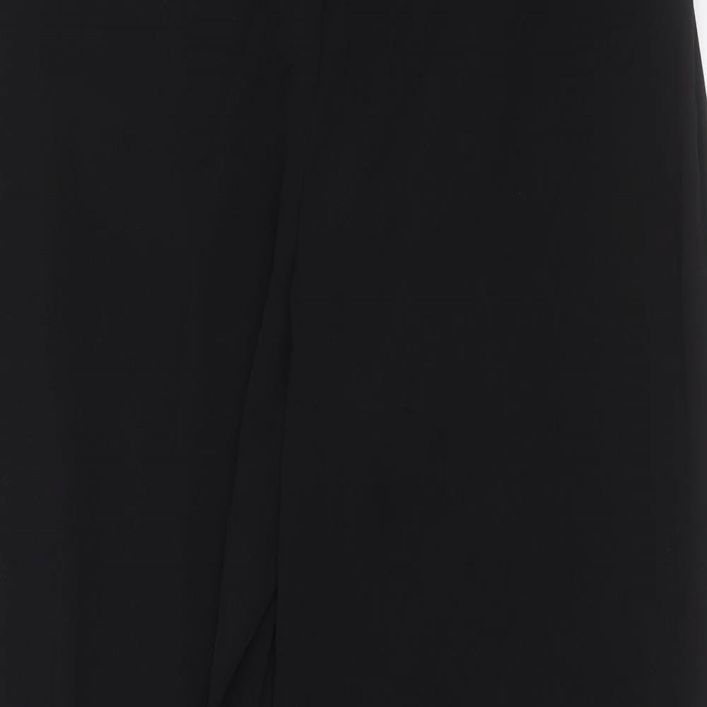 Roman Womens Black  Polyester Trousers  Size 18 L29 in Regular