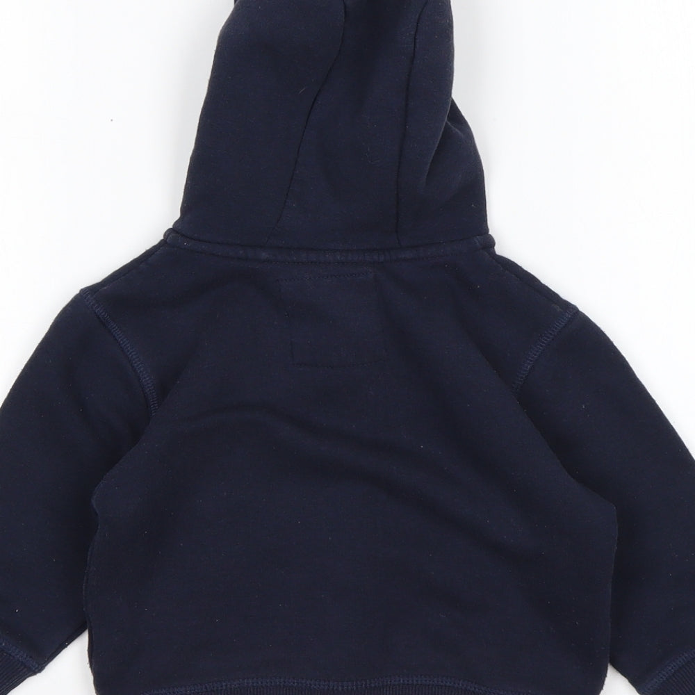 NEXT Boys Blue  Cotton Full Zip Jumper Size 12-18 Months