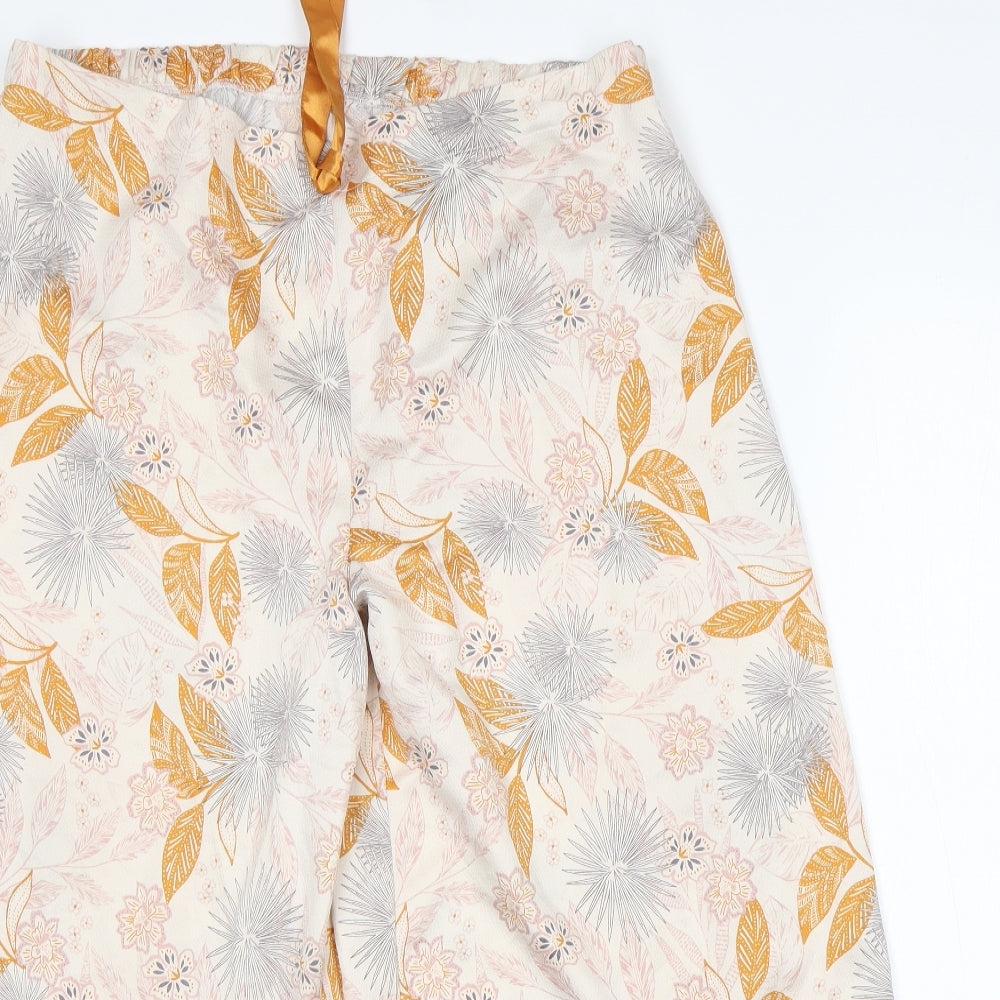 George Womens Multicoloured Floral Polyester  Pyjama Pants Size 14