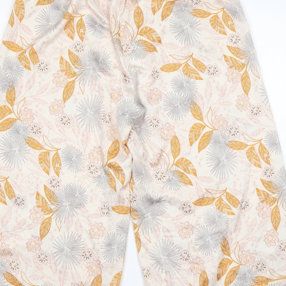 George Womens Multicoloured Floral Polyester  Pyjama Pants Size 14