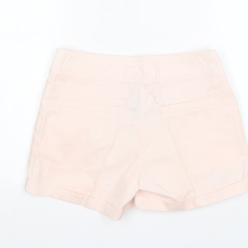 Denim Co Womens Pink  Cotton Chino Shorts Size 6 L3 in Regular