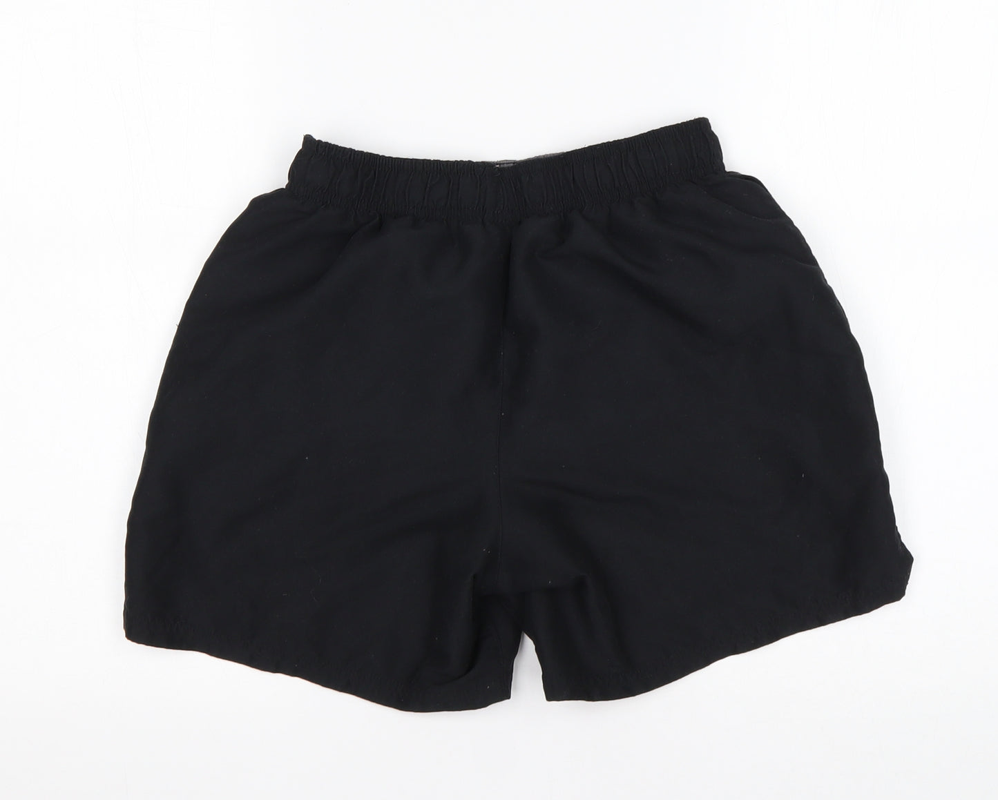 Nike Mens Black  Polyester Sweat Shorts Size S  Regular