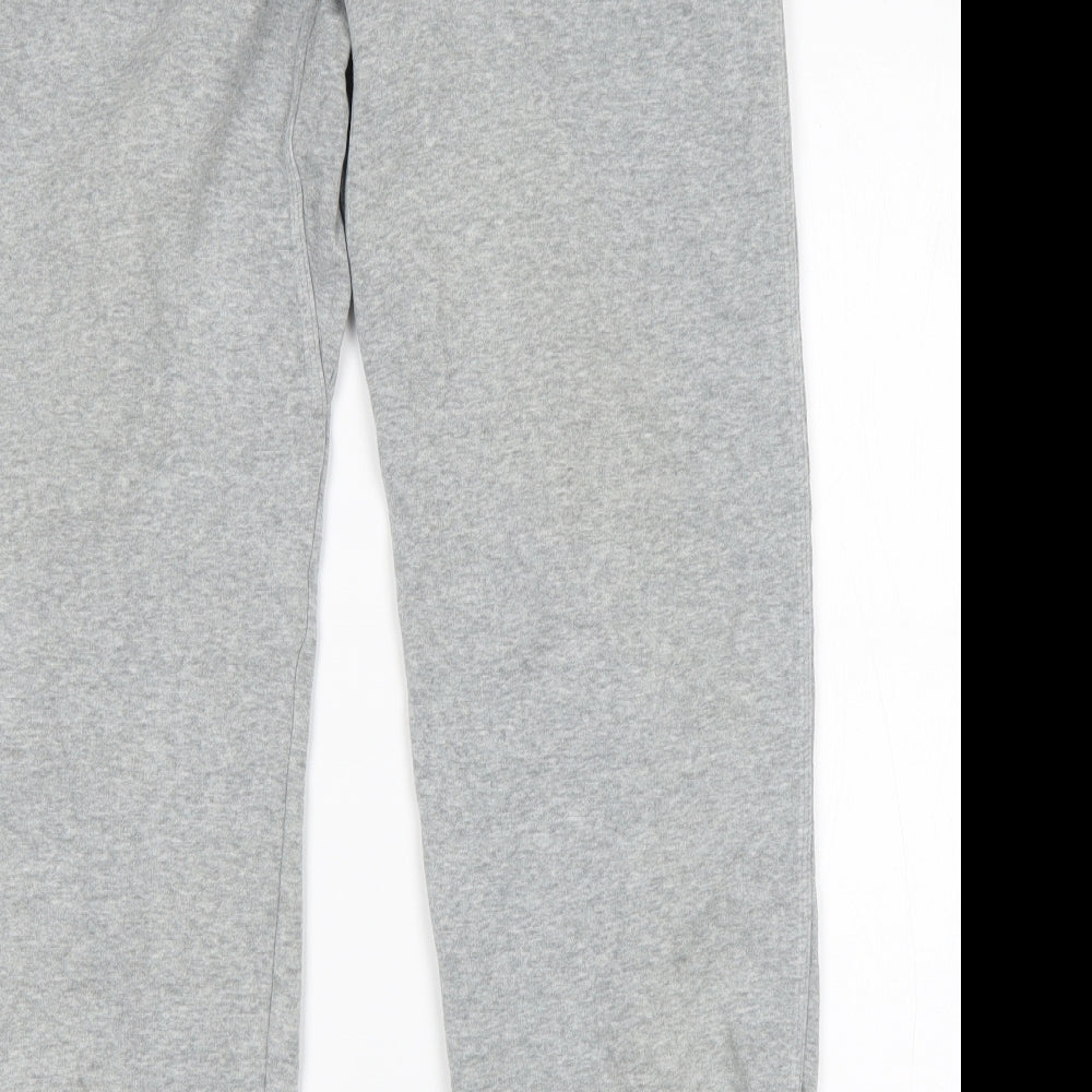 Nike Boys Grey  Cotton Sweatpants Trousers Size 12-13 Years  Regular