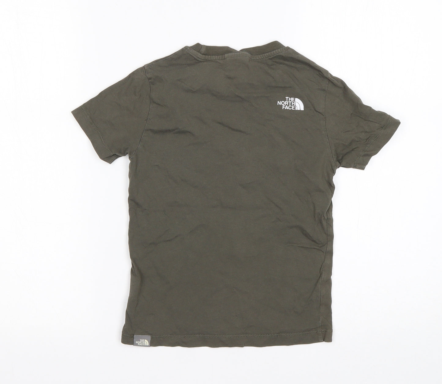 The North Face Boys Green   Basic T-Shirt Size XS Round Neck