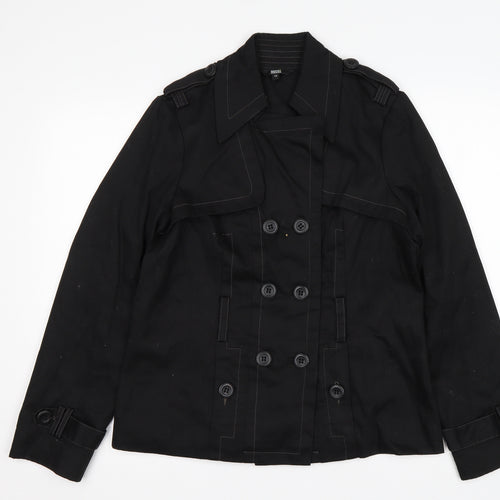 M&S Womens Black   Jacket  Size 12