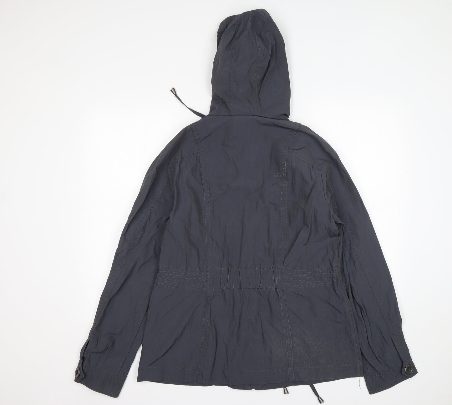 Debenhams Womens Grey   Parka Coat Size 12