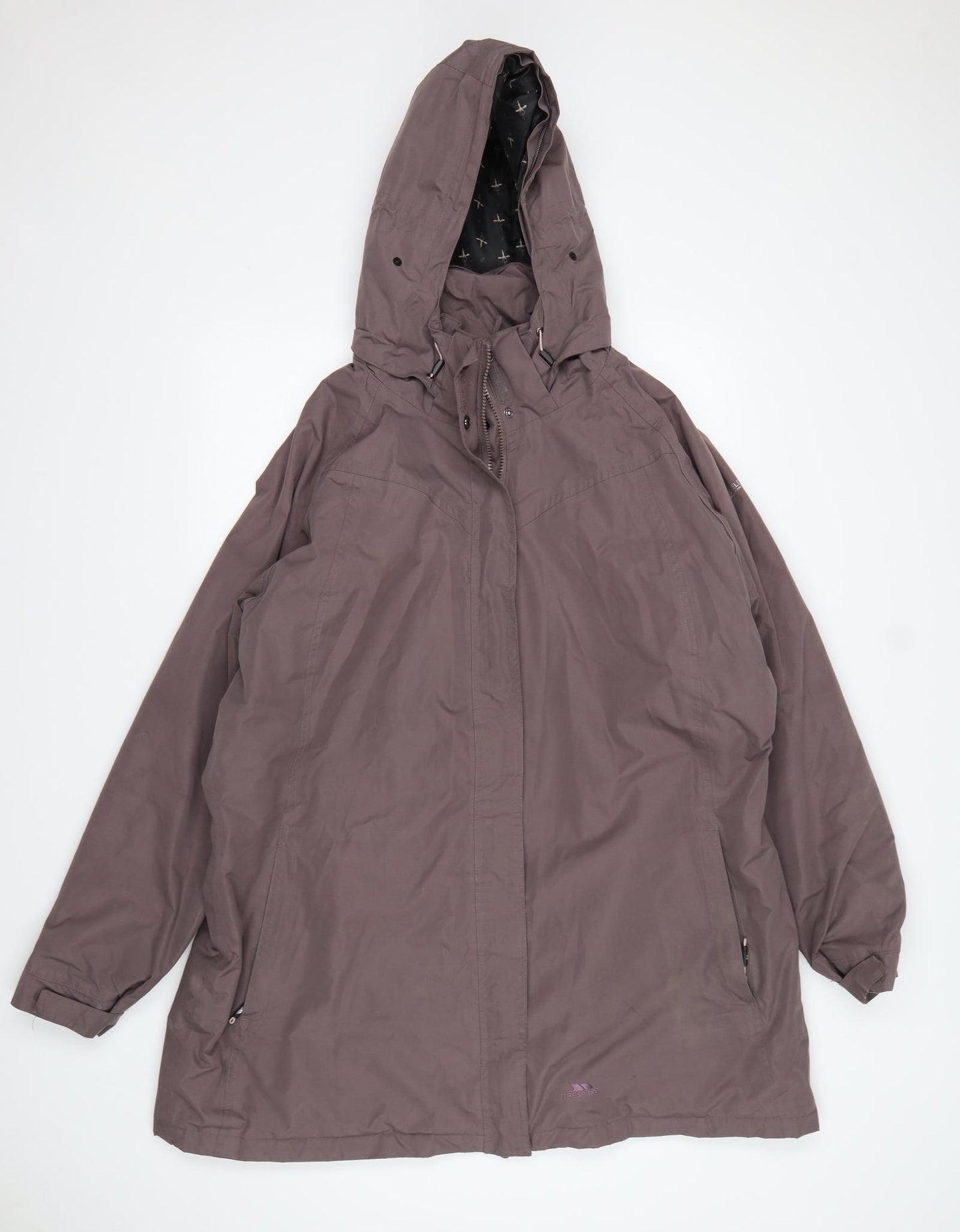 Trespass Womens Brown   Rain Coat Coat Size 20