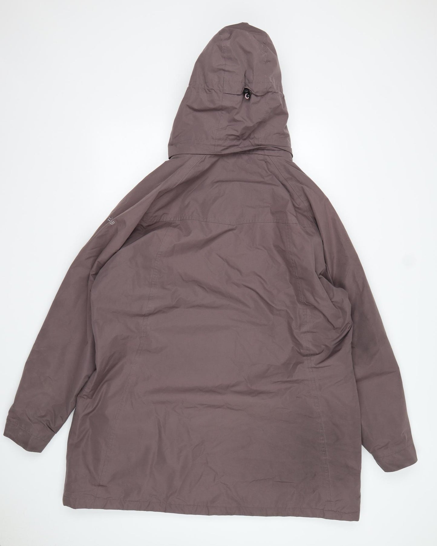 Trespass Womens Brown   Rain Coat Coat Size 20