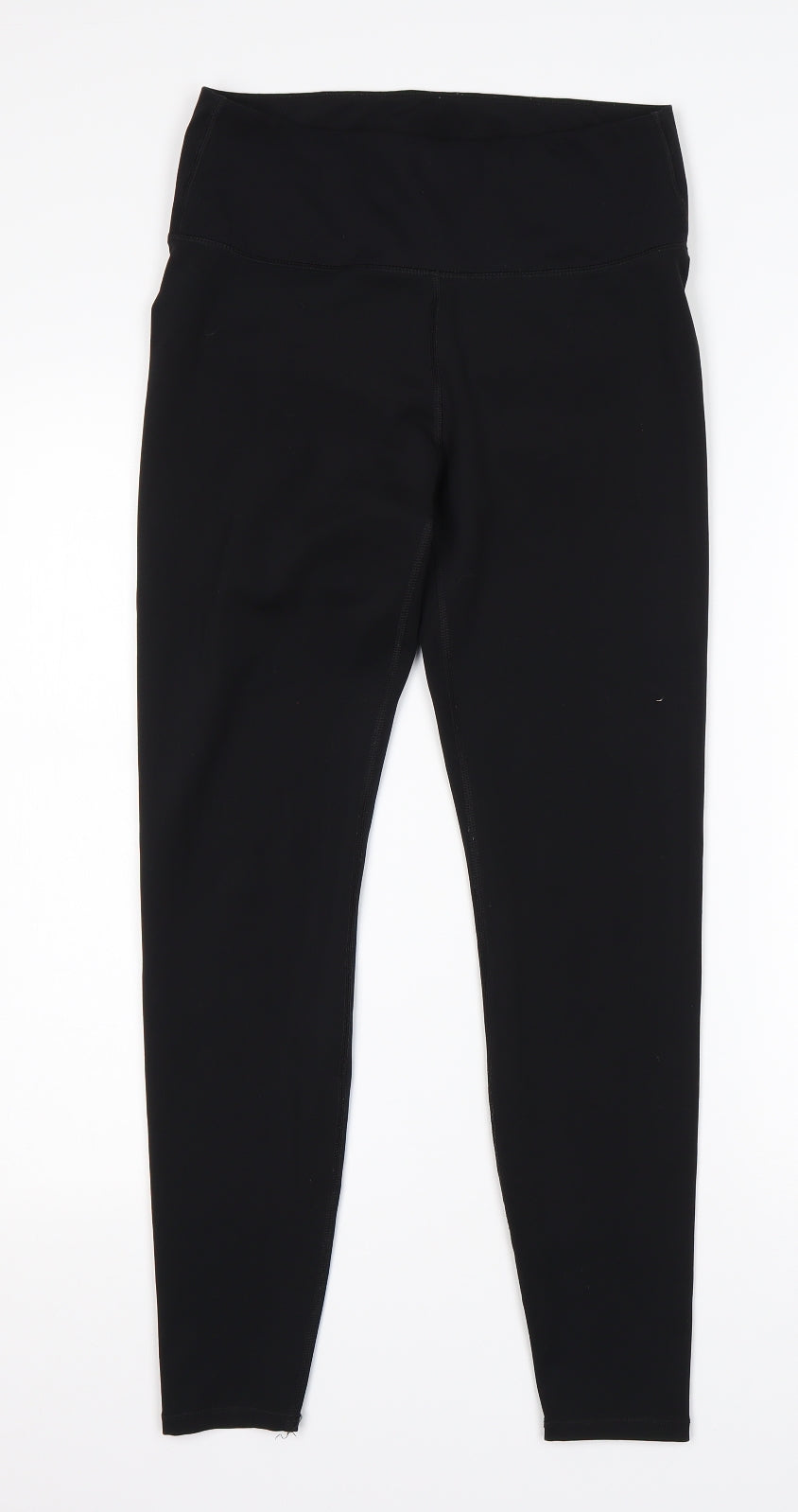 H&M Womens Black  Polyester Compression Leggings Size M L27 in Regular