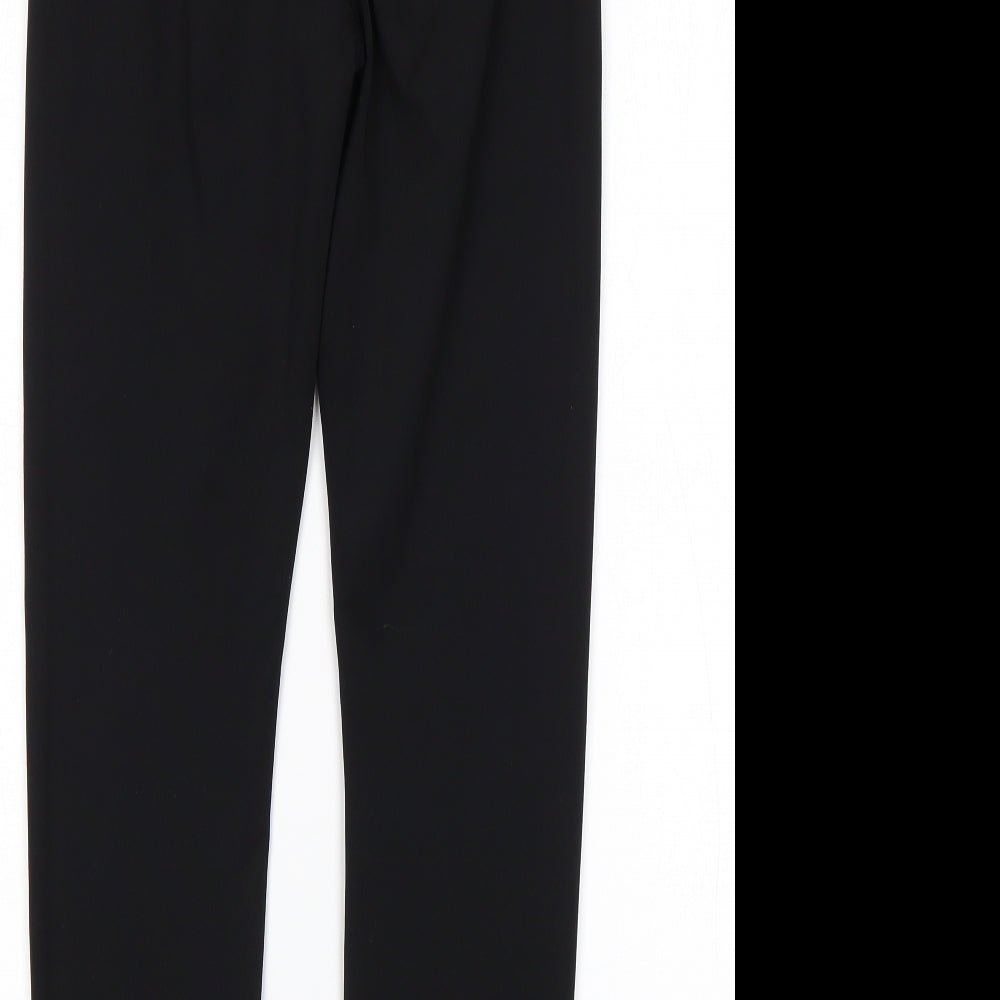 H&M Womens Black  Polyester Compression Leggings Size M L27 in Regular