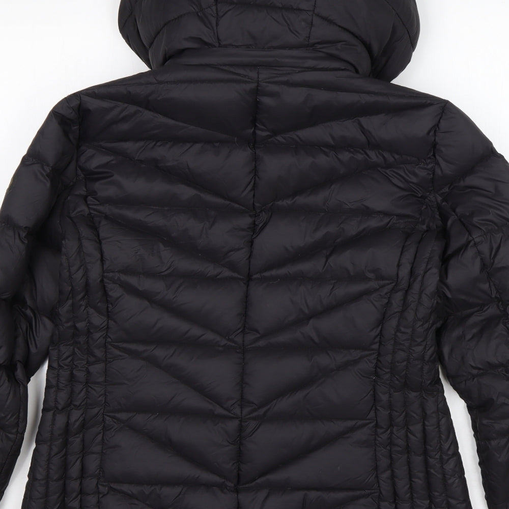 Michael Kors Womens Black   Puffer Jacket Coat Size M