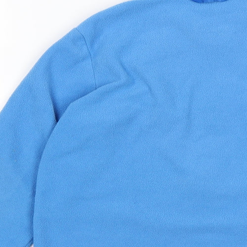 Snowdonia Boys Blue  Nylon Full Zip Sweatshirt Size 6-7 Years