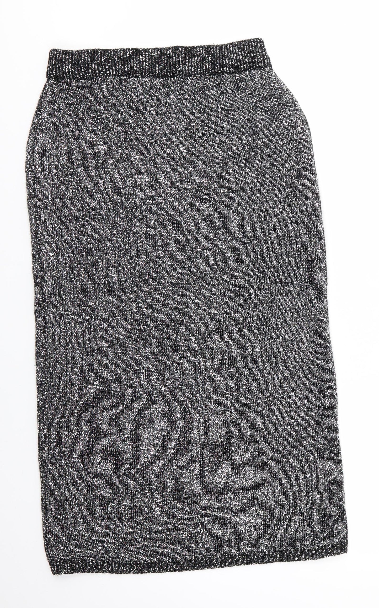 Richards Womens Grey  Acrylic A-Line Skirt Size 10