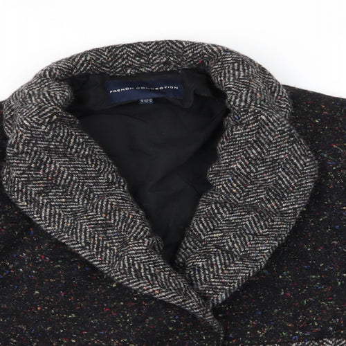 French Connecion Womens Grey   Jacket Coat Size 8