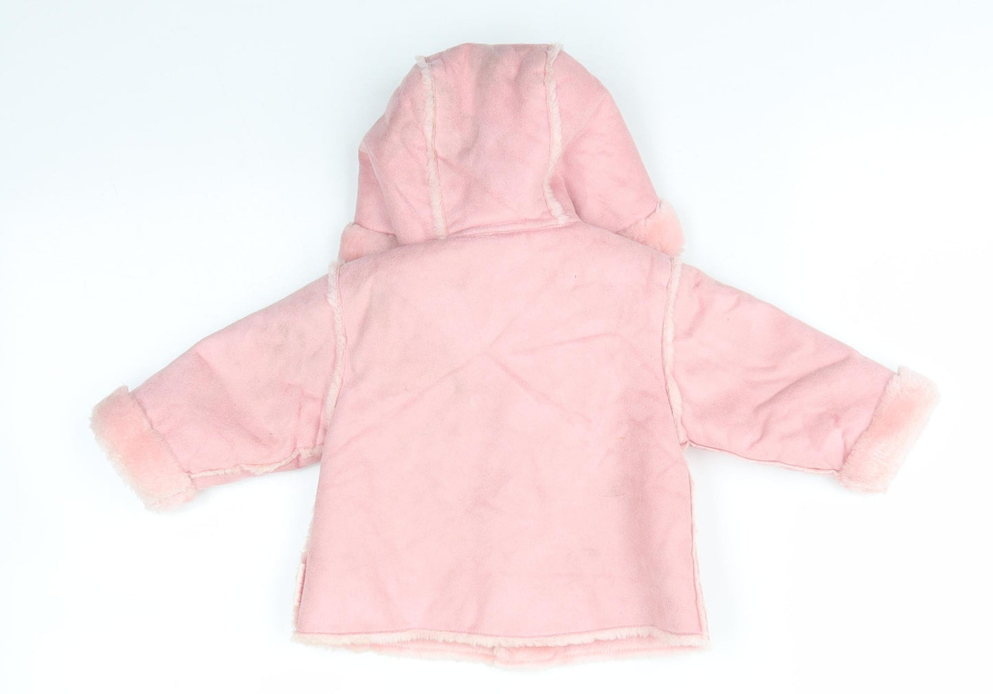 Jasper Conran Baby Pink   Duffle Coat Coat Size 3-6 Months